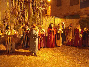 Belén viviente Sena