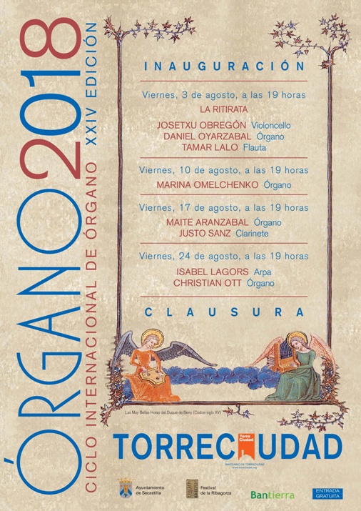 Ciclo de Órgano en el Santuario de Torreciudad 2018