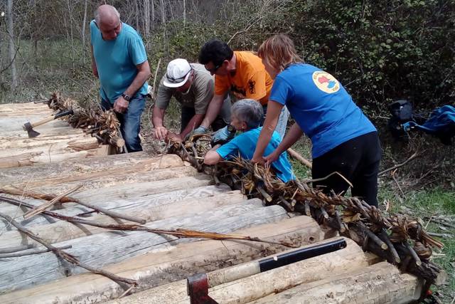 Descenso nabatas rio Gállego
