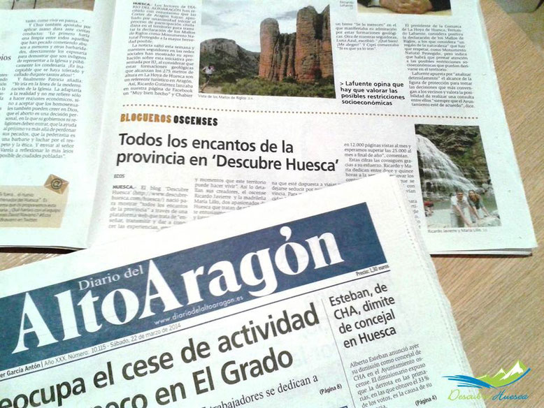 Descubre Huesca en el Diario del Altoaragón
