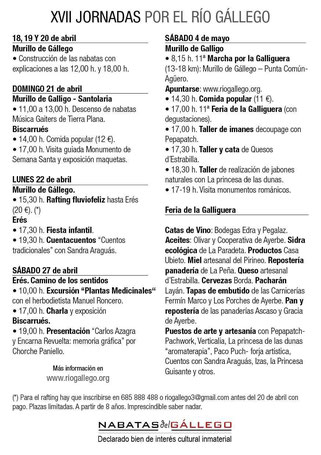 jornadas río gallego 2019
