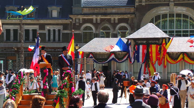 Recreacion inauguracion estacion canfranc 5